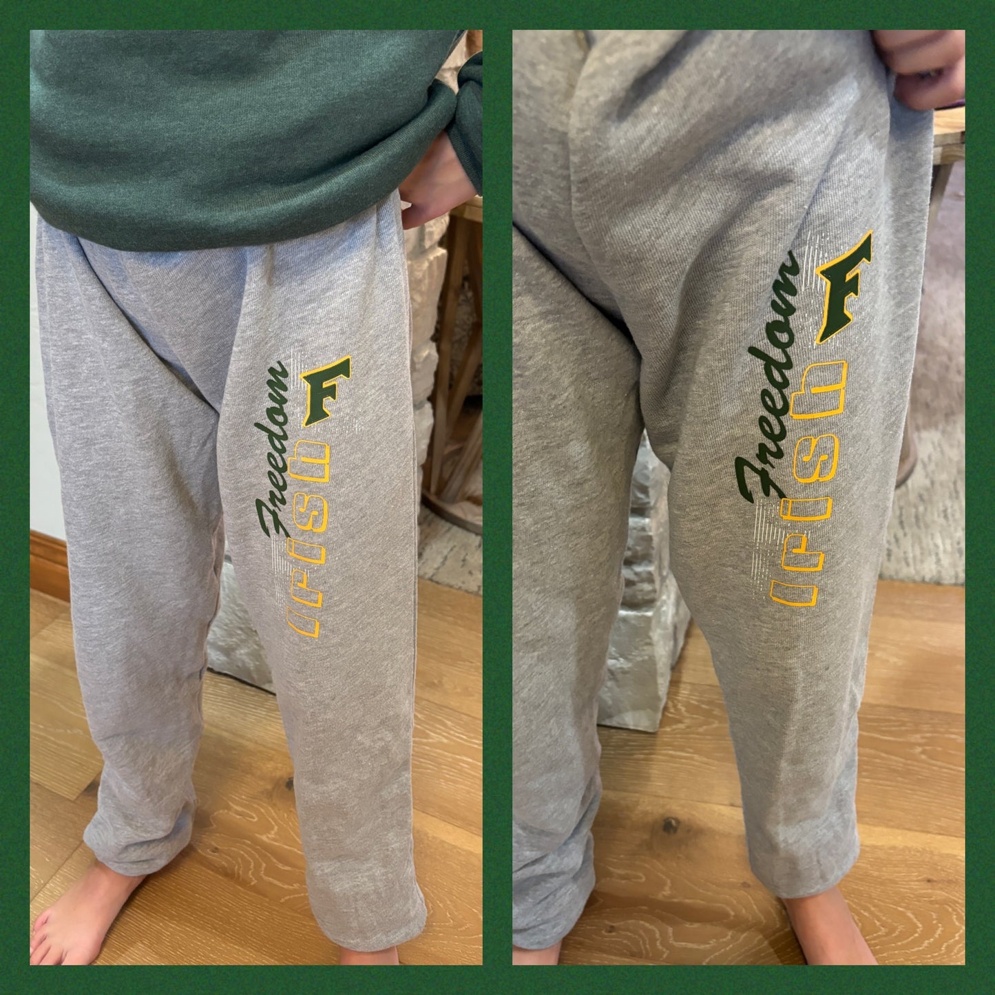 Freedom Irish Bella Joggers ~ Youth and Adult