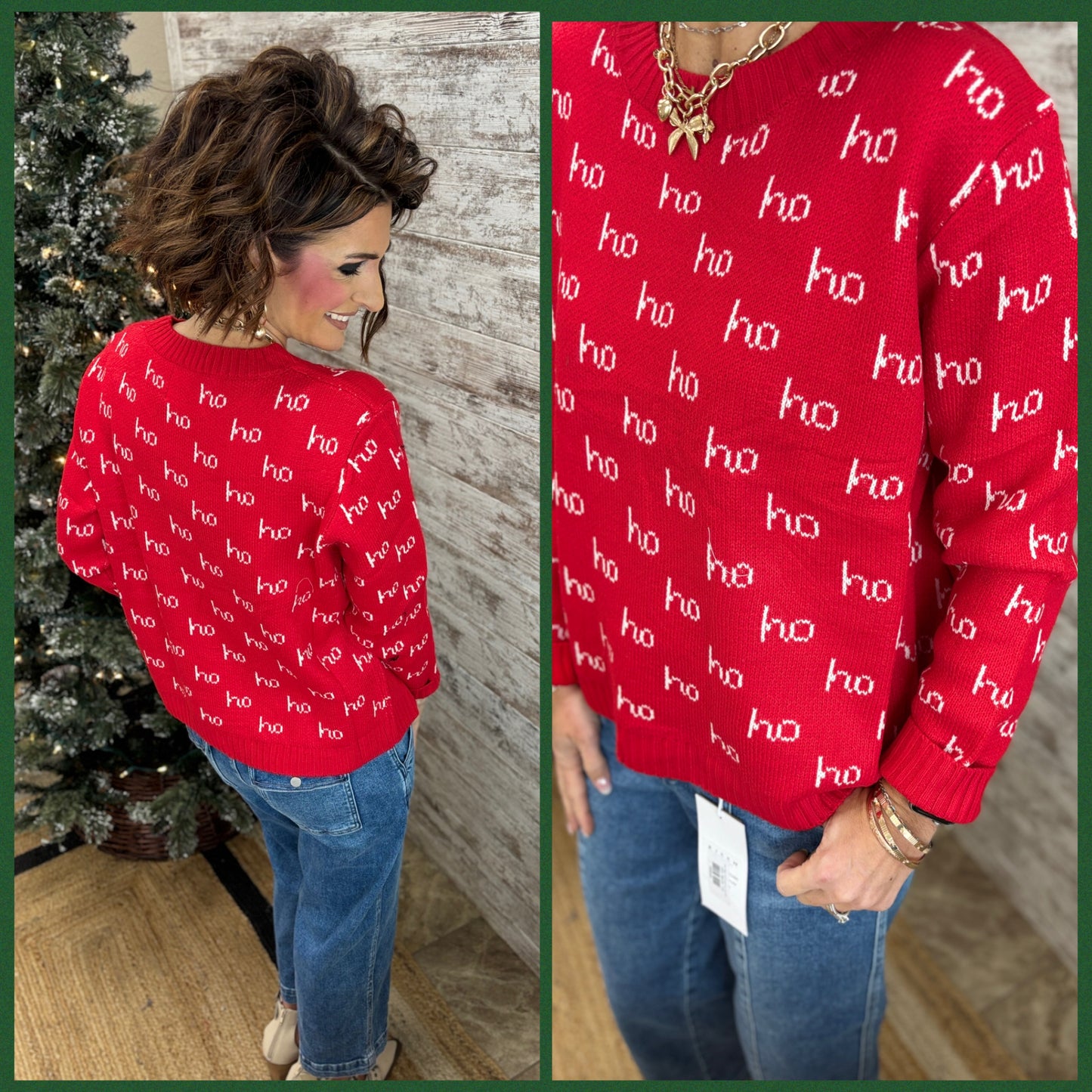 Red Ho Ho Ho Sweater