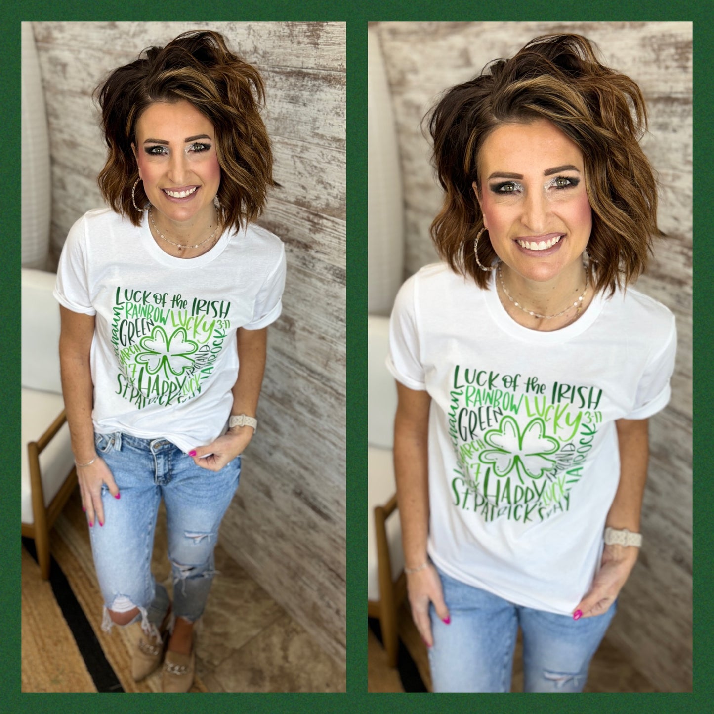 St Patty's Day Bella Tee~ 2 Colors