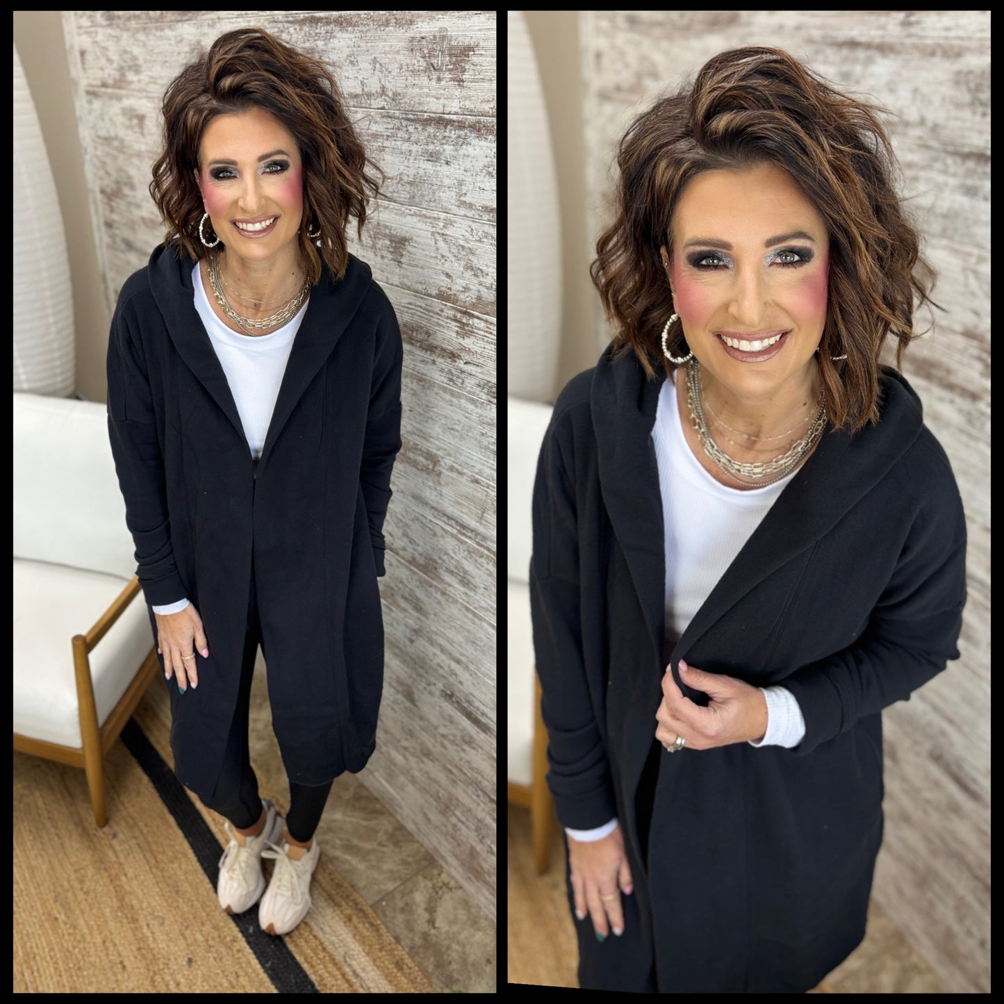 Open Front Long Line Cardigan ~ 3 Colors