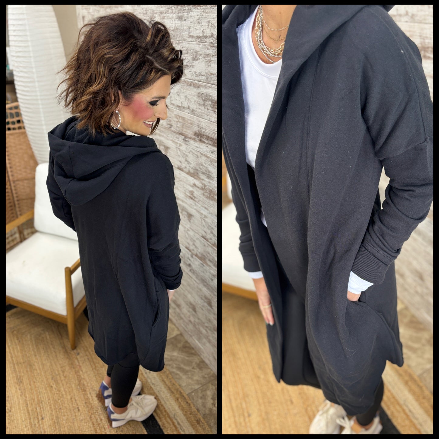 Open Front Long Line Cardigan ~ 3 Colors