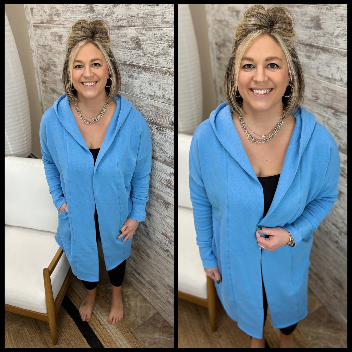 Open Front Long Line Cardigan ~ 3 Colors