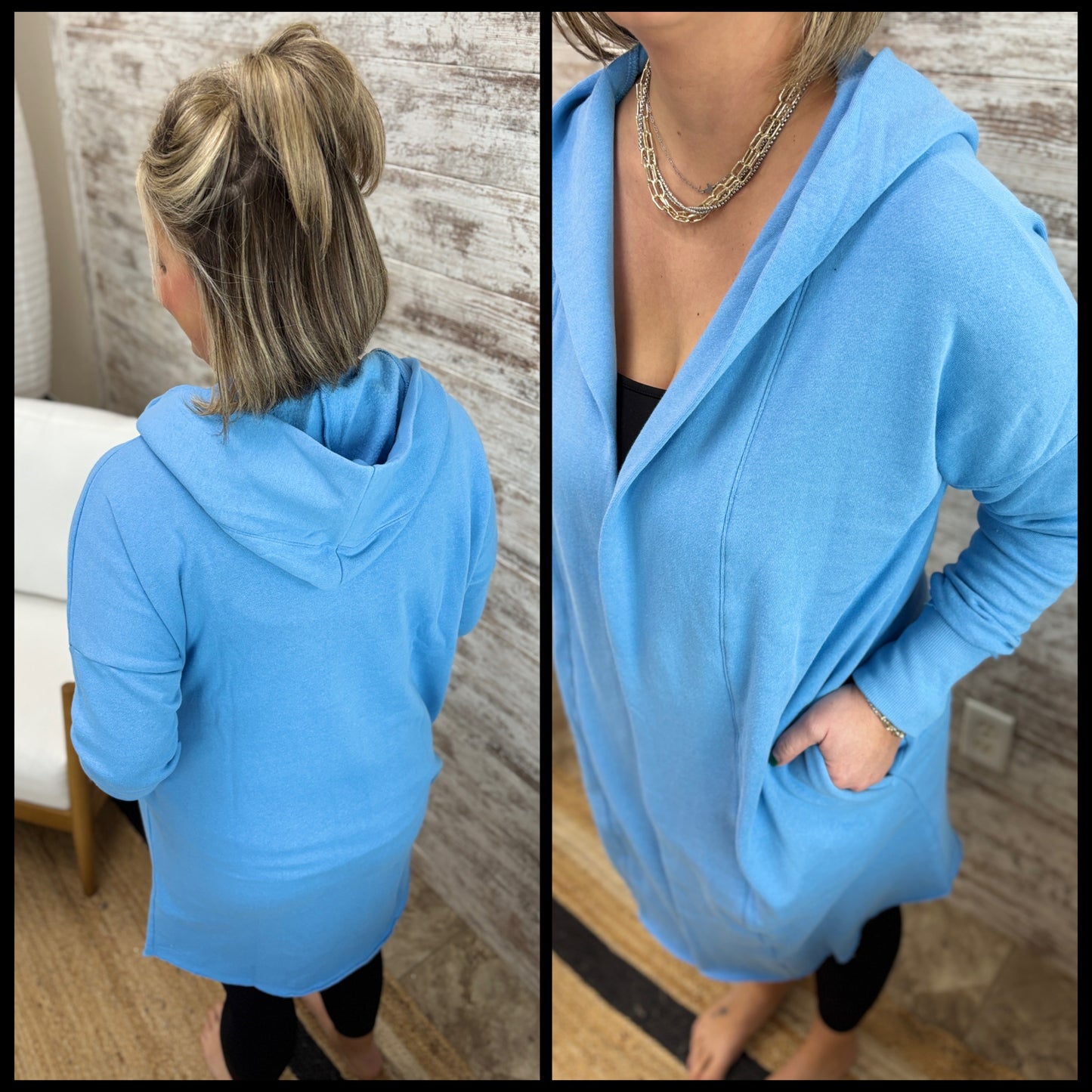 Open Front Long Line Cardigan ~ 3 Colors