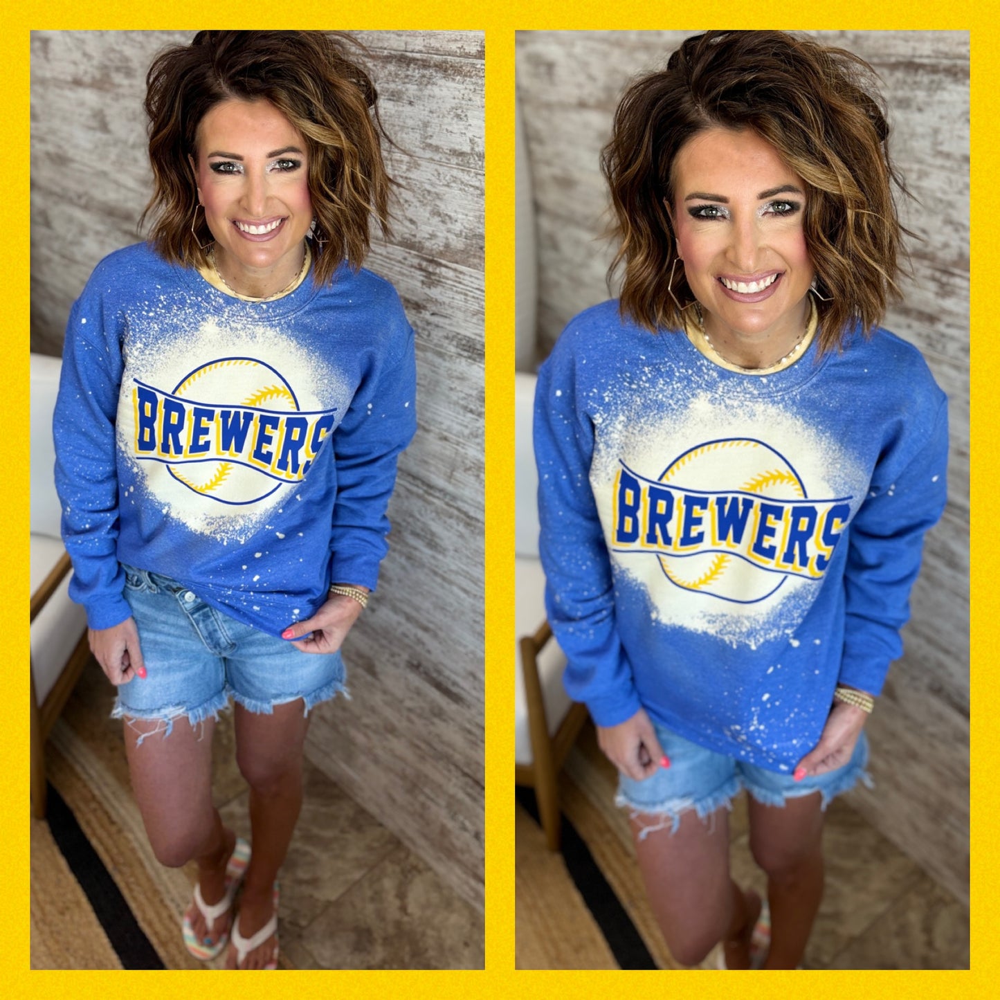 Brewers Royal Bleached Crewneck