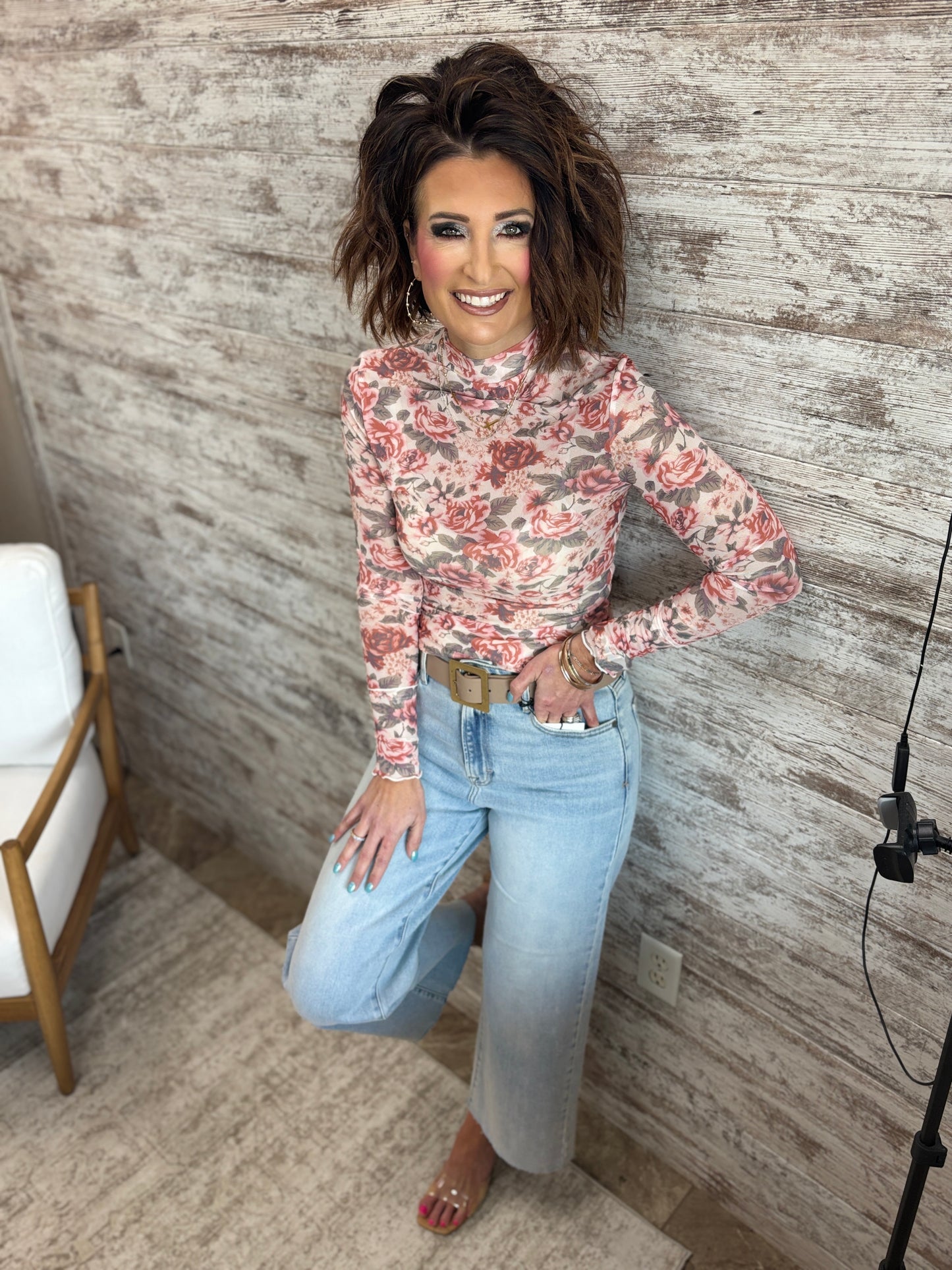 Hidden Nori Light Wide Leg Jean HD9142C-LT