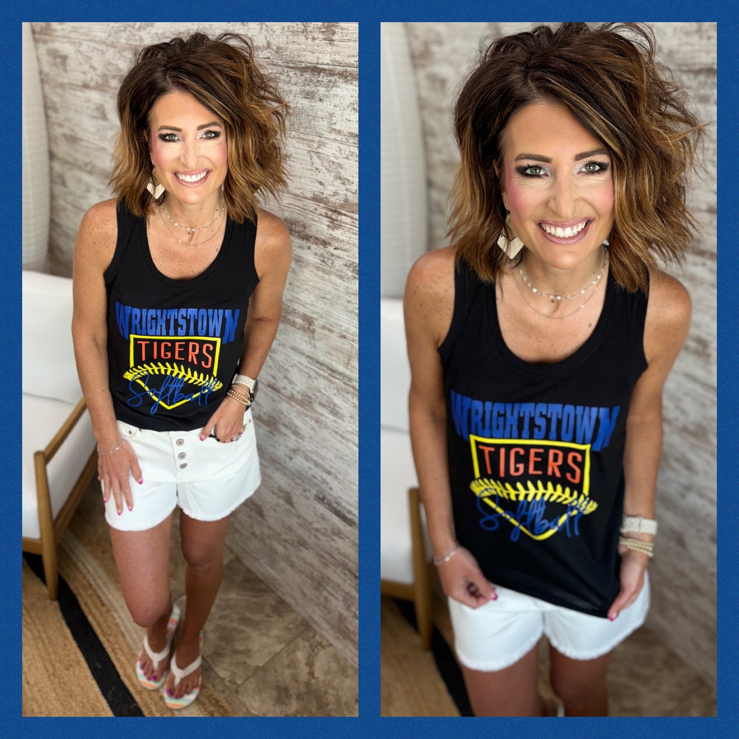 Wrightstown Tigers Softball/Baseball Tank