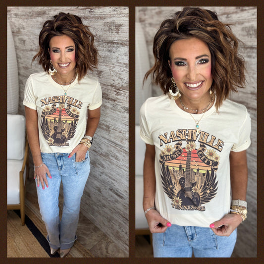 Nashville Music City Tee