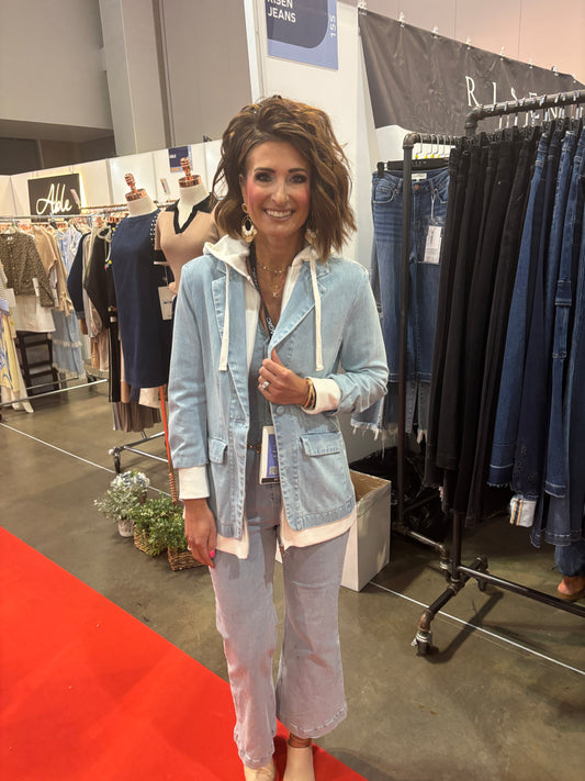 Light Denim Blazer