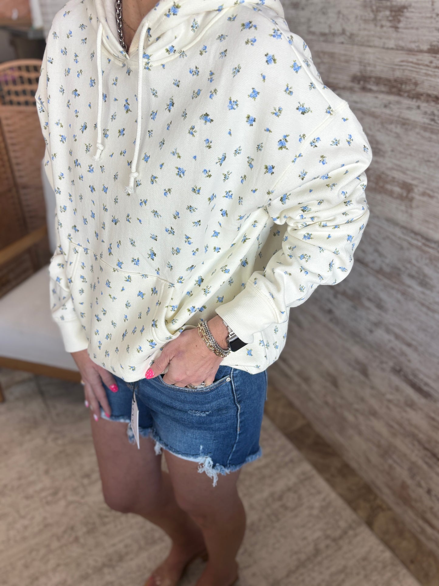 Ditsy Floral Hoodie *RESOCKED**