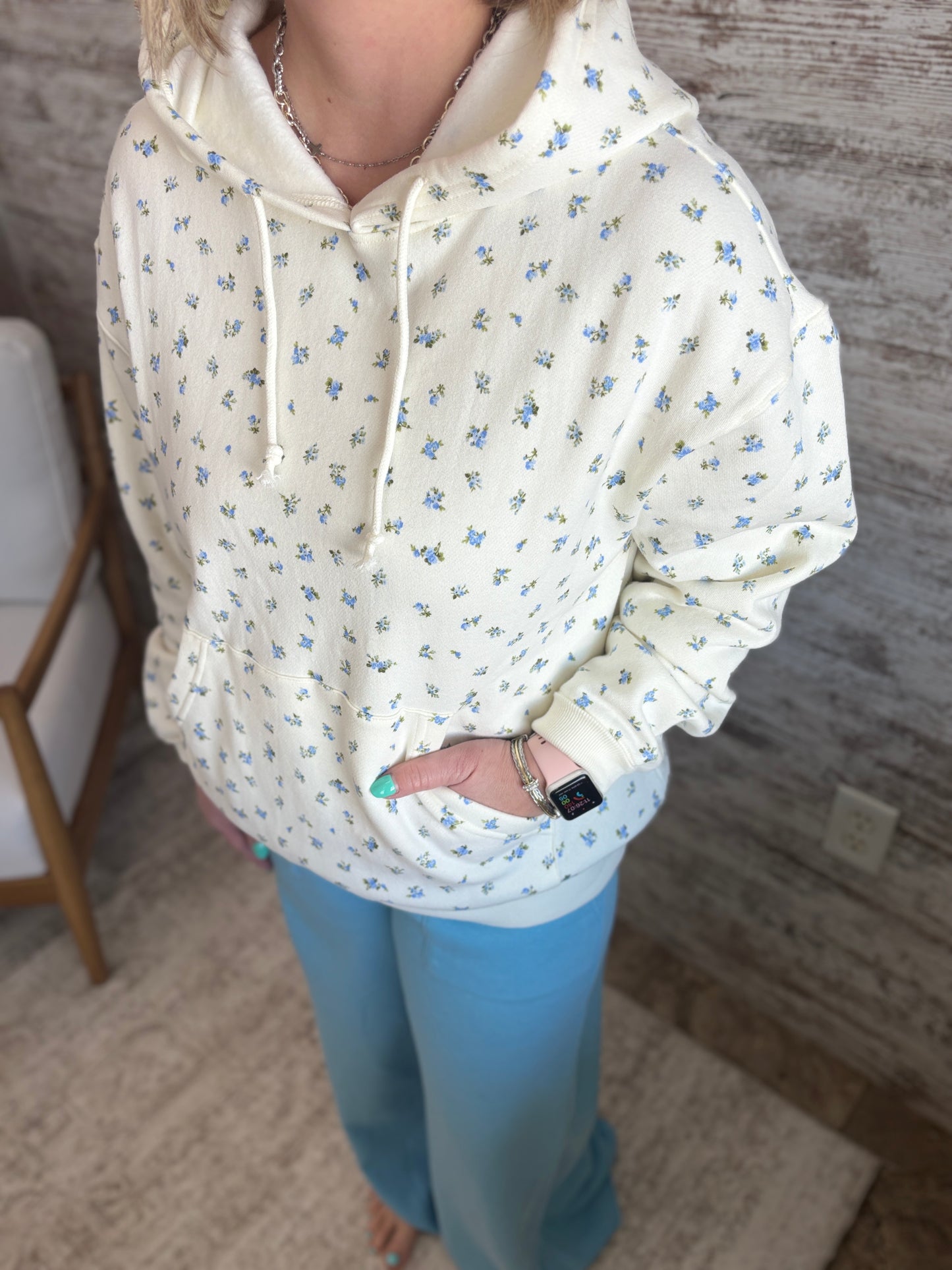 Ditsy Floral Hoodie *RESOCKED**