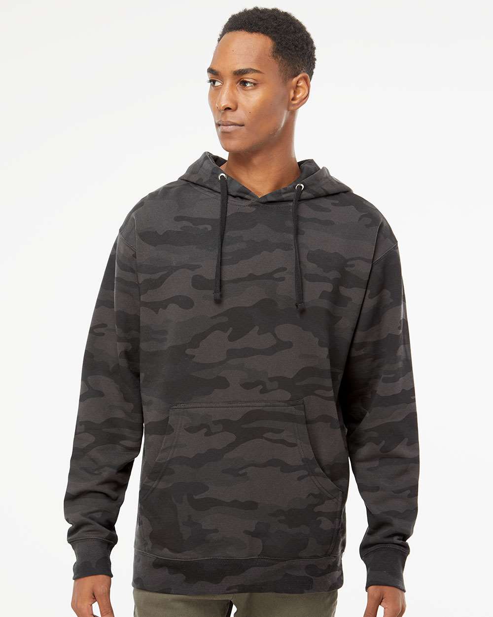 Kimberly Football Black Camo Independent Trading Hoodie ~ Youth and Unisex ~