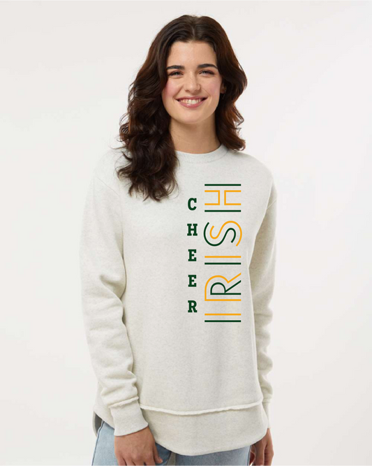 Freedom Irish Cheer Ladies Weekend Oatmeal Fleece