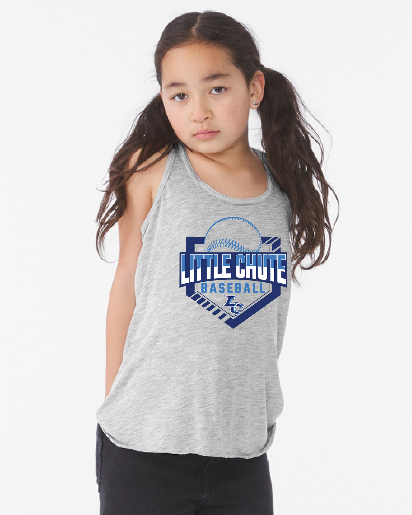 Little Chute Bella Canvas Youth Tank_Baseball or Softball