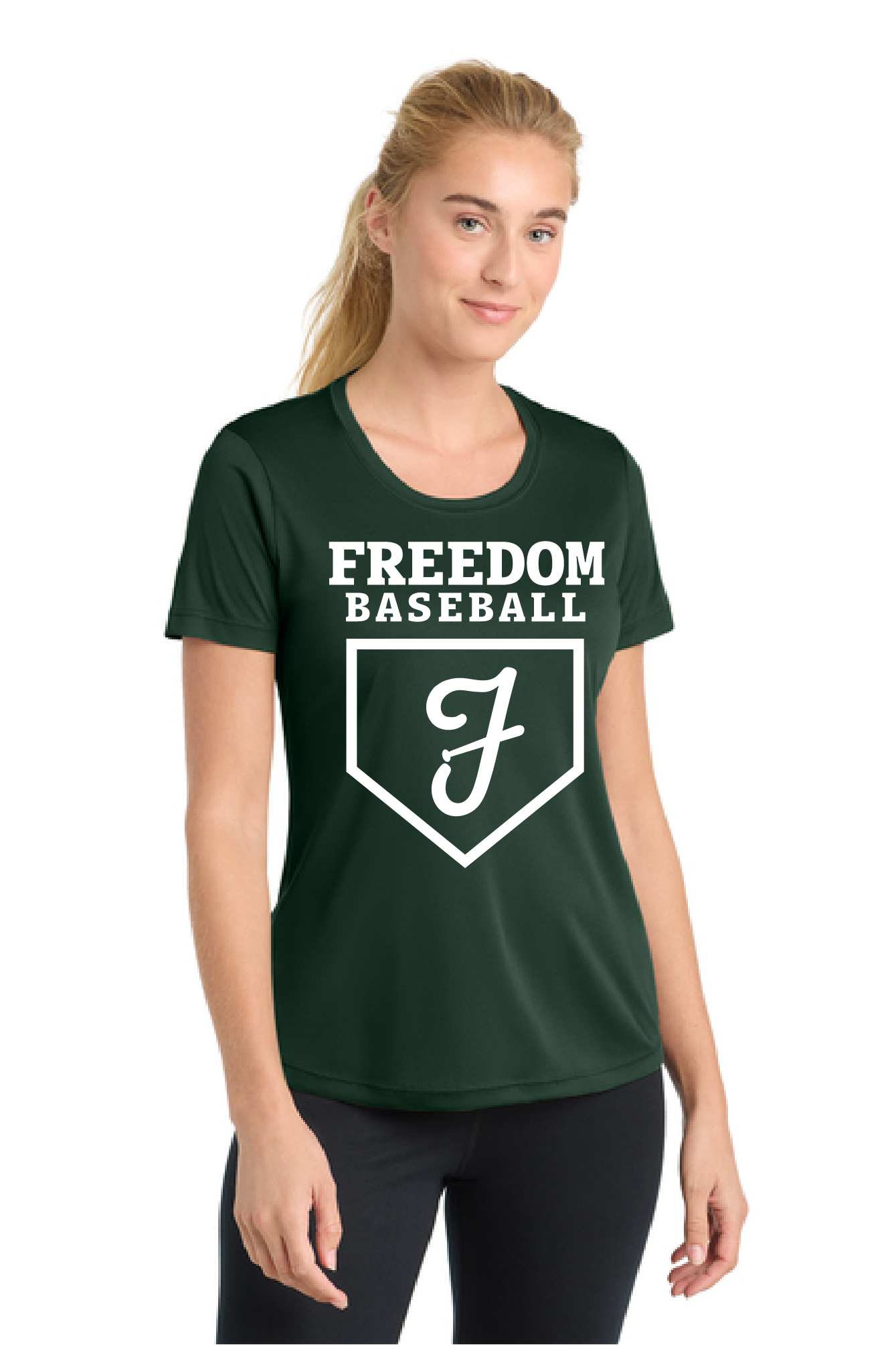 Freedom Irish Baseball Sport-Tek® Women's PosiCharge® Competitor™ Tee~ 3 Colors~NEW