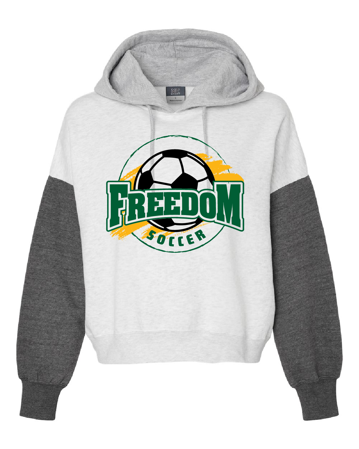 Freedom Soccer MV Sport Crop Colorblock Hoodie~ Ladies ~