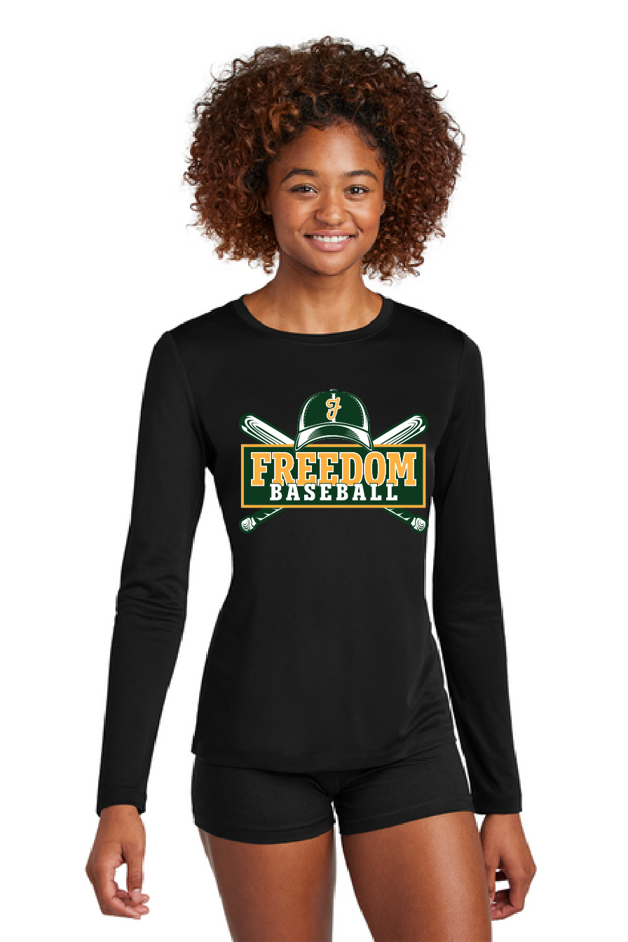 Freedom Irish Baseball Sport-Tek® Women's Posi-UV® Pro Long Sleeve~ 2 Colors~NEW