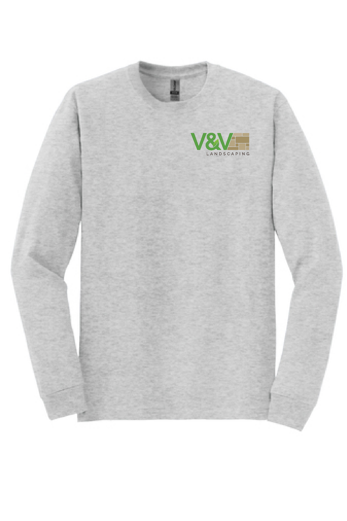 V&V Landscape Gildan Dryblend Work Long Sleeve Tee