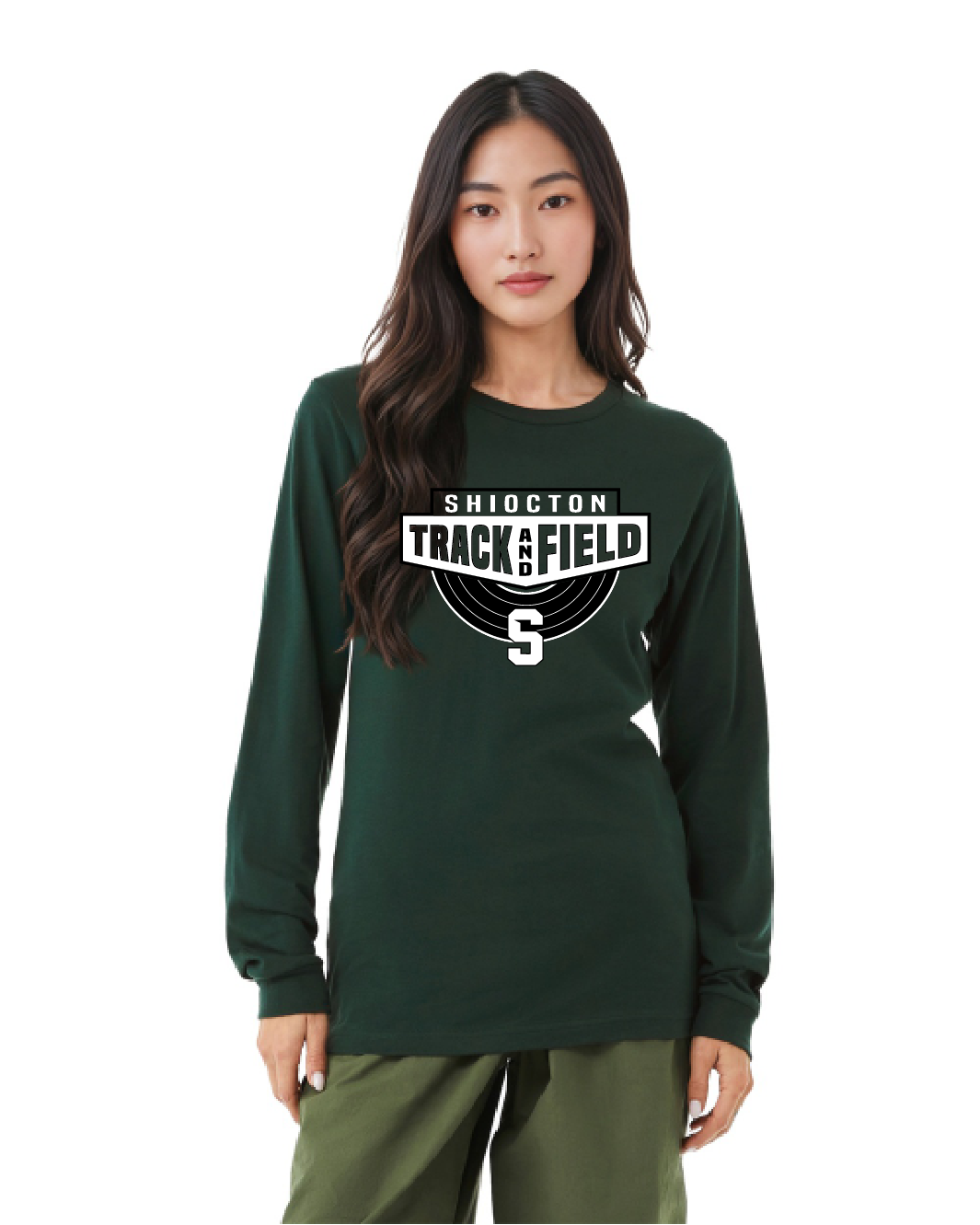 Shiocton Track and Field Bella Canvas Jersey Long Sleeve