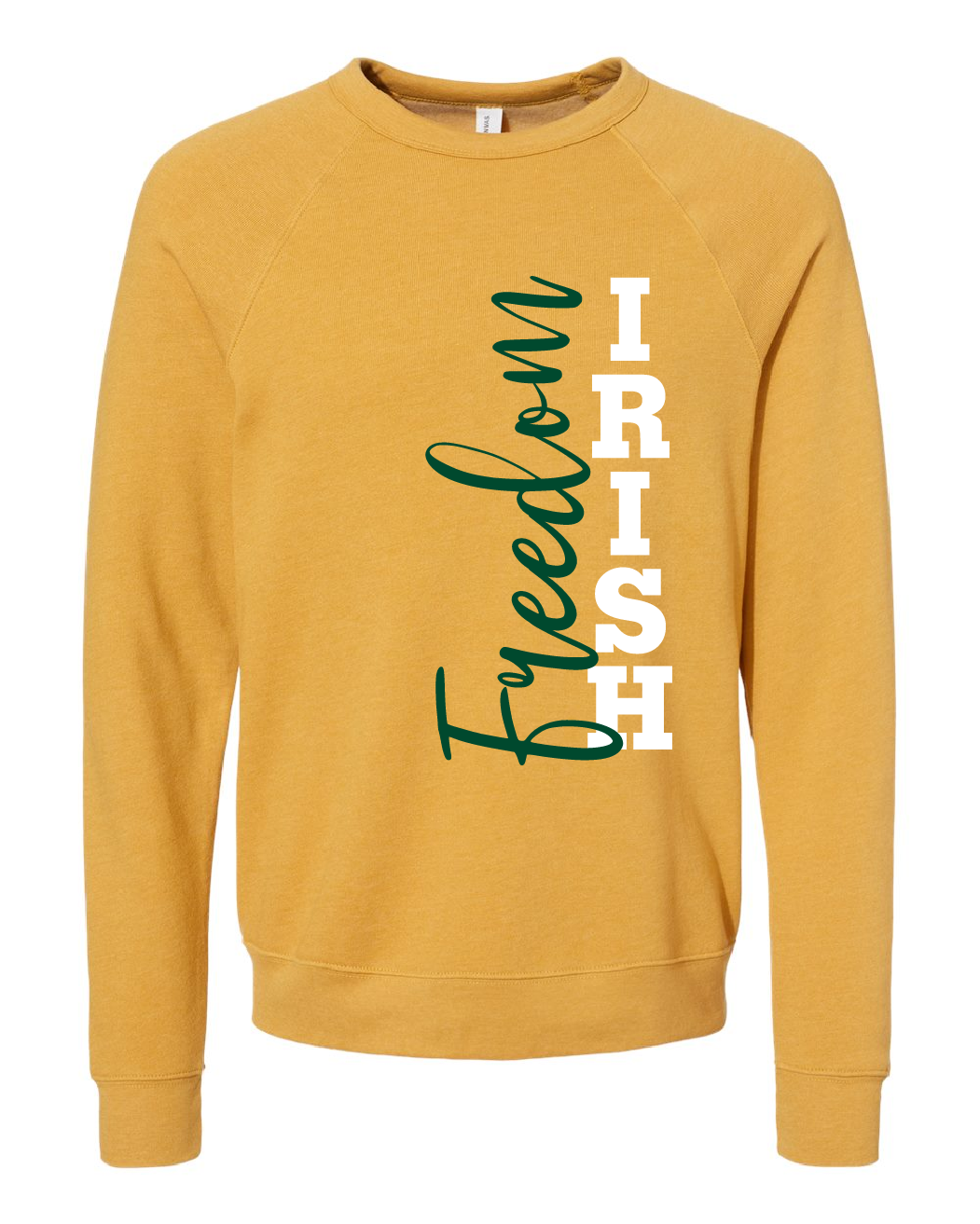 Freedom Irish Bella Canvas Crewneck ~ 3 Colors~ Unisex