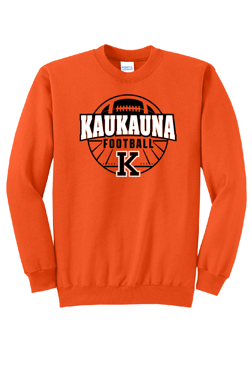 Kaukauna Football Port & Company Crew ~2 Colors~  Youth and Adult