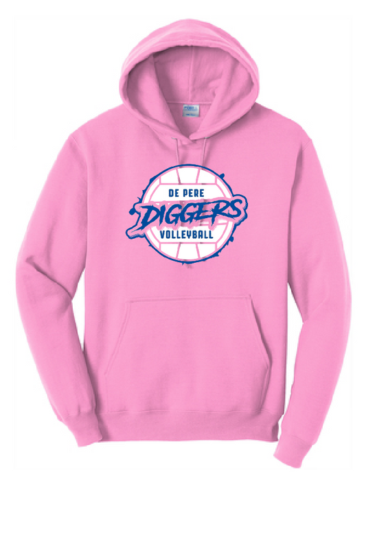 De Pere Diggers Port & Company Hoodie ~ Unisex