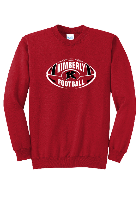 Kimberly Football Port & Company Crew ~2 Colors~  Youth and Adult