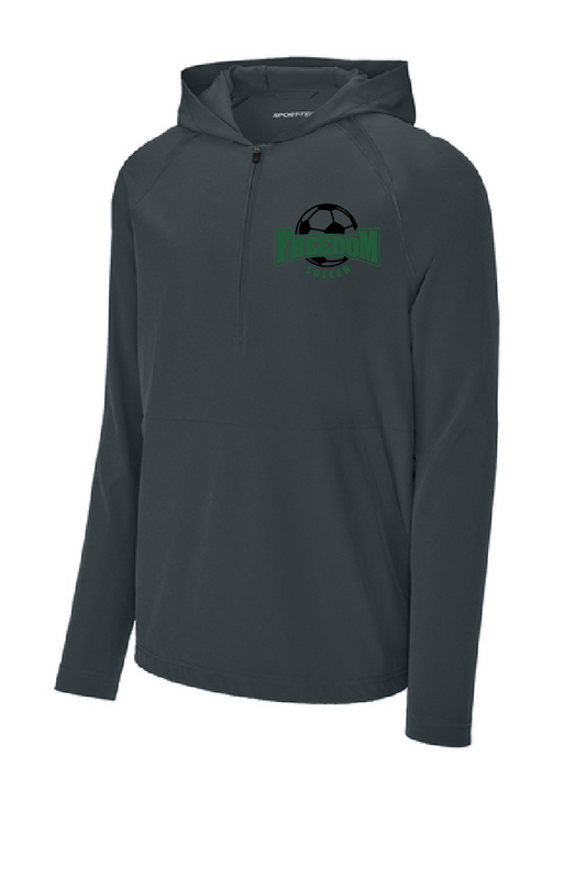 Freedom Irish Soccer Sport-Tek Repeat 1/2-Zip Long Sleeve Hooded Jacket ~ 2 Colors