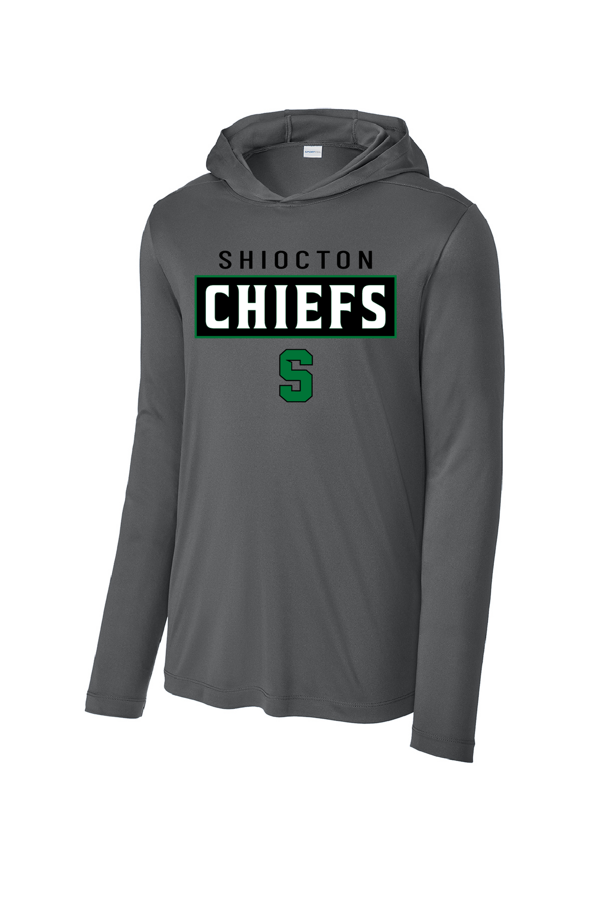 Shiocton Chiefs Men's Sport-Tek ® Posi-UV ® Pro Hoodie Long Sleeve ~ 2 Colors