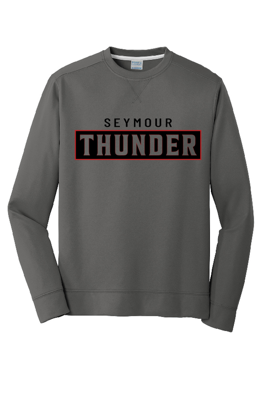 Seymour Thunder Port & Company Performance Iron Grey Crew~ Unisex