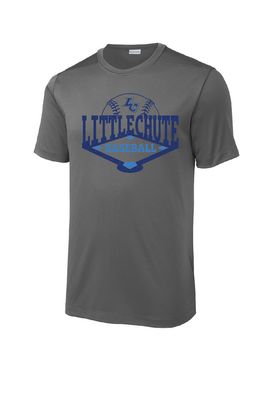 Little Chute Baseball Men's Sport-Tek® Posi-UV®  Pro Tee~ 2 Colors ~Youth and Adult