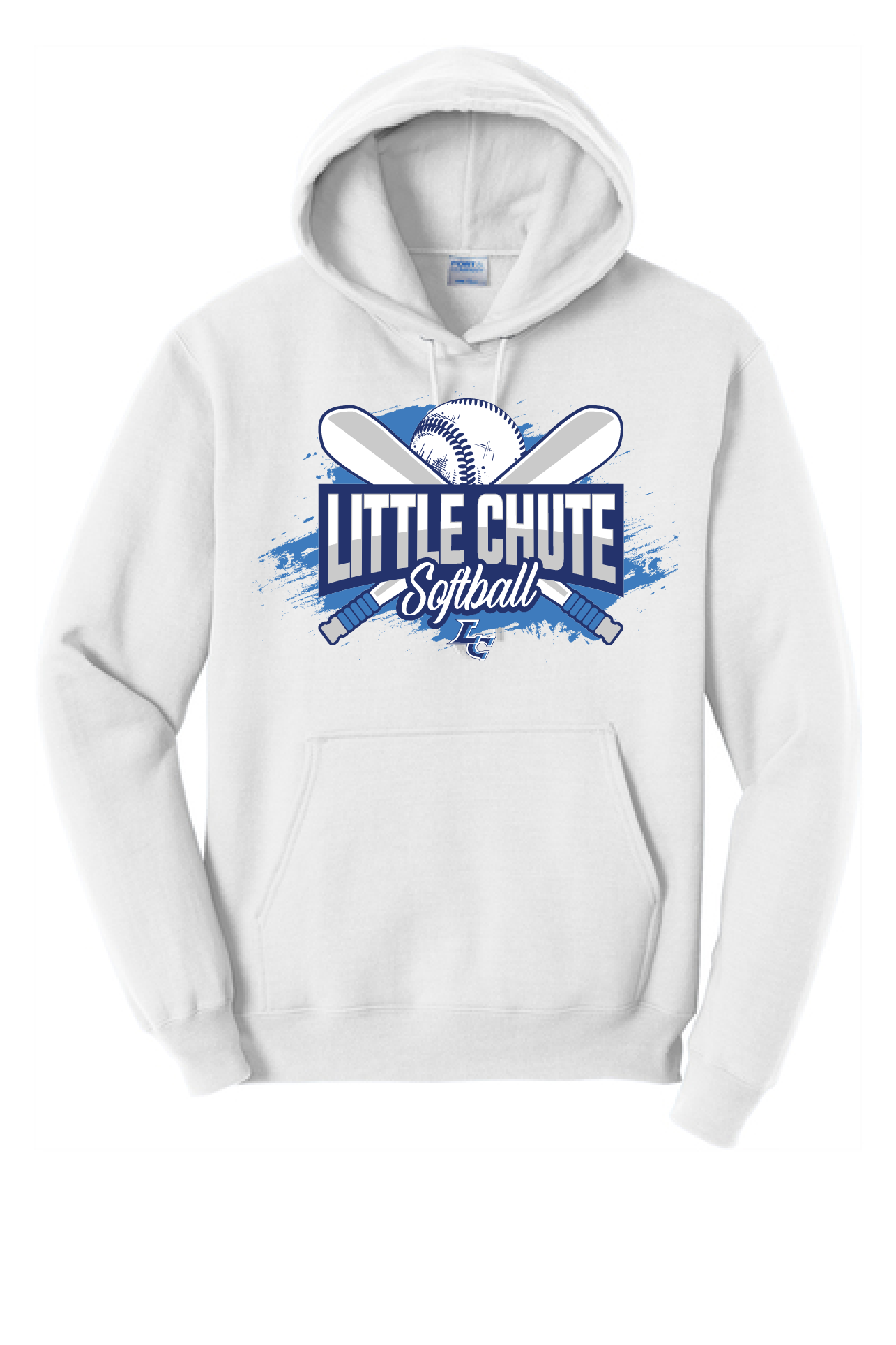 Little Chute Port & Company Hoodie_ Baseball or Softball