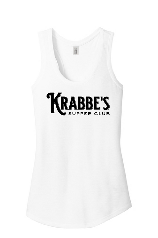 Krabbe's District Racer Back Tank ~ Ladies