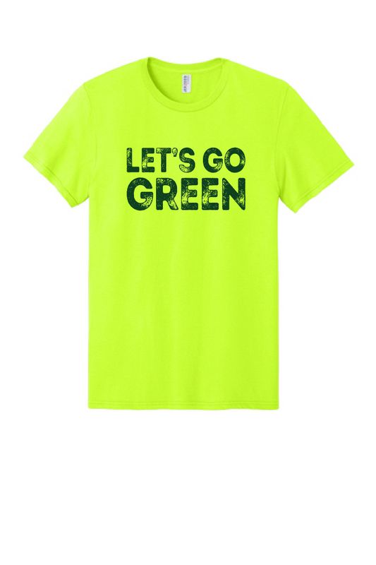 Freedom Cheer and Stunt Safety Green Jerzees Dri-Power 50/50 Cotton/Poly T-Shirt~ Unisex