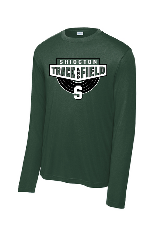 Shiocton Track and Field Sport-Tek® Long Sleeve PosiCharge® Competitor™ Tee~ Youth and Adult/2 Colors