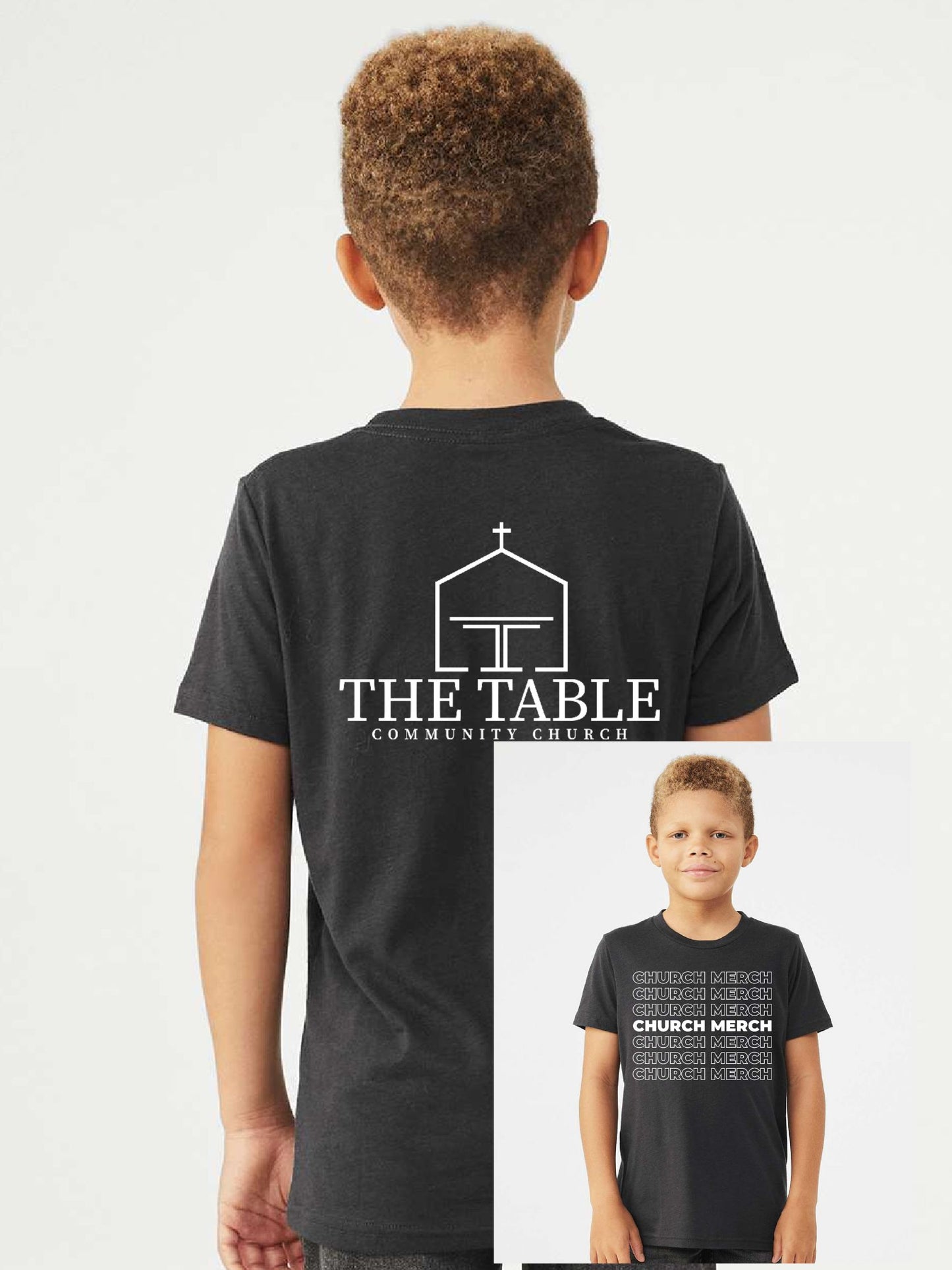 The Table Church Bella Canvas Triblend Tee ~ 3 Colors ~ Youth