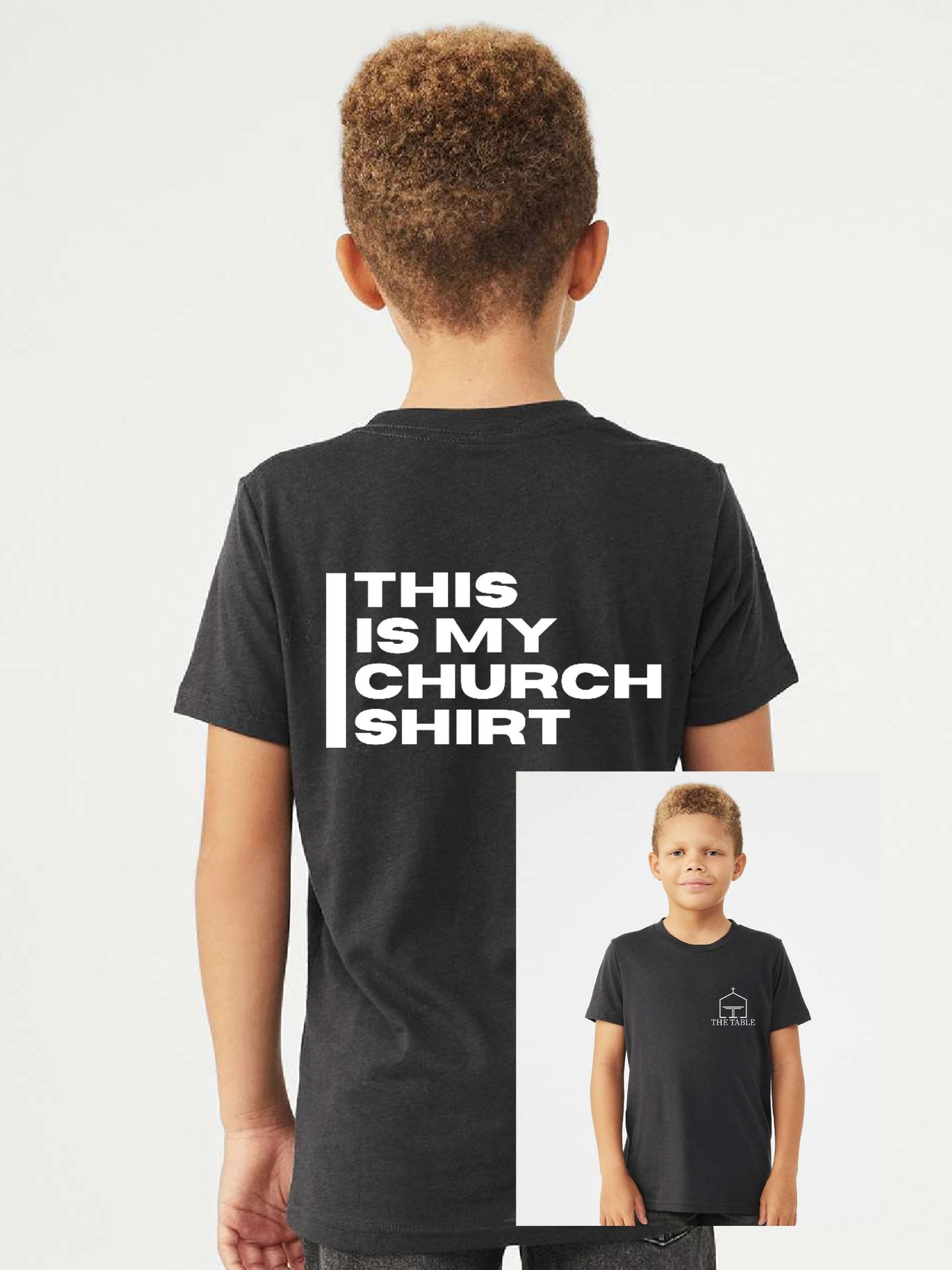 The Table Church Bella Canvas Triblend Tee ~ 3 Colors~ YOUTH