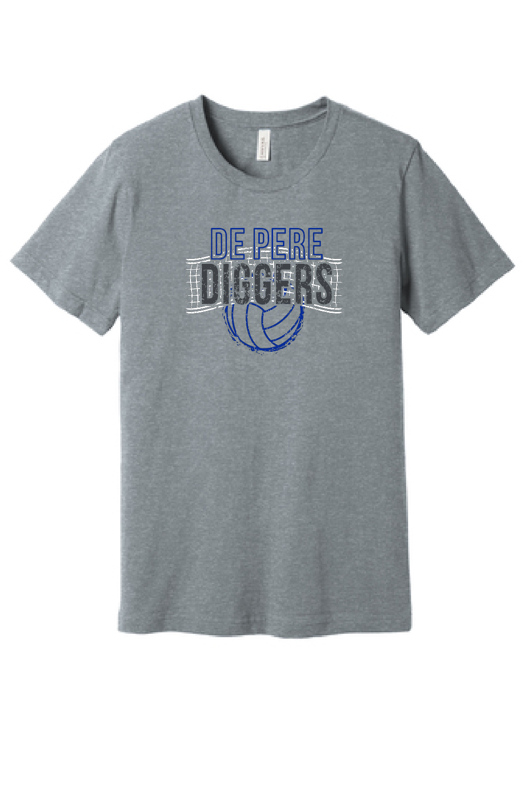 De Pere Diggers Bella Canvas Tee ~ Adult & Youth