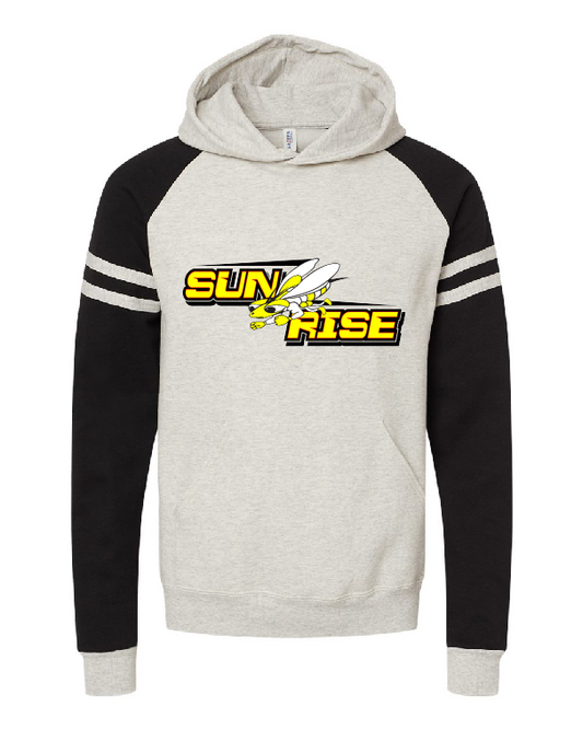 Sunrise Elementary Nublend Varsity Stripe Pullover~ Unisex