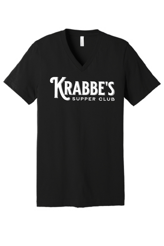 Krabbe's Bella Canvas V Neck Tee ~  Ladies/Men