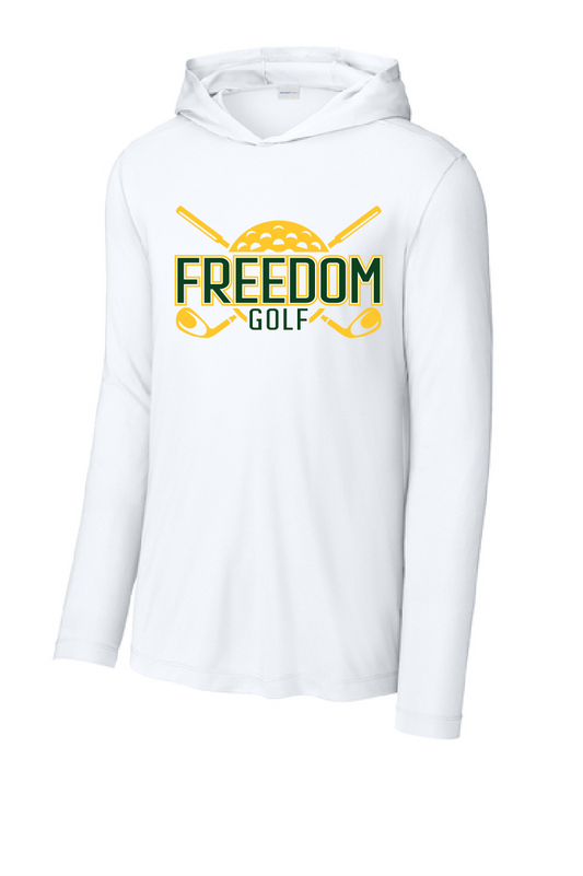 Freedom Golf Sport-Tek® Posi-UV® Pro Long Sleeve Hoodie~ 2 Colors