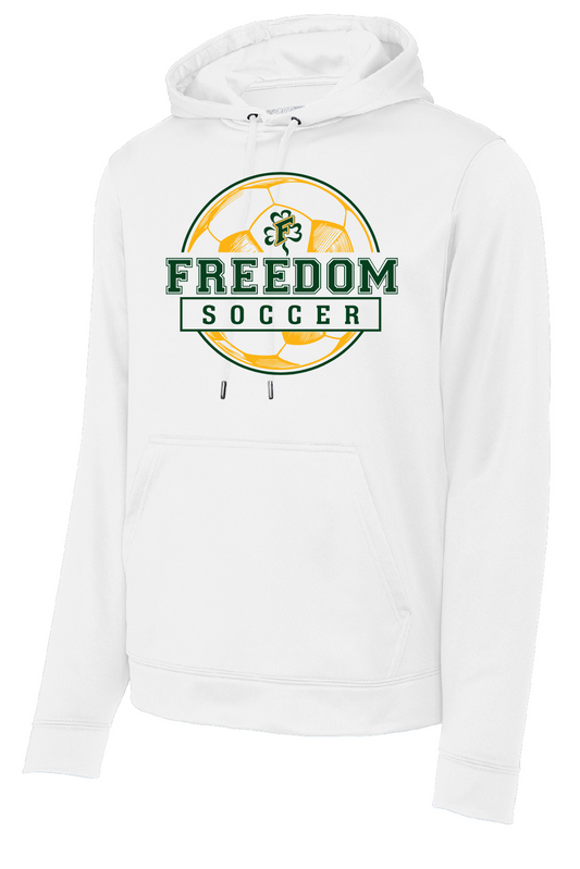 Freedom Soccer Sport Tek Fleece Dri Fit Hoodie ~ 2 Colors~ Men's