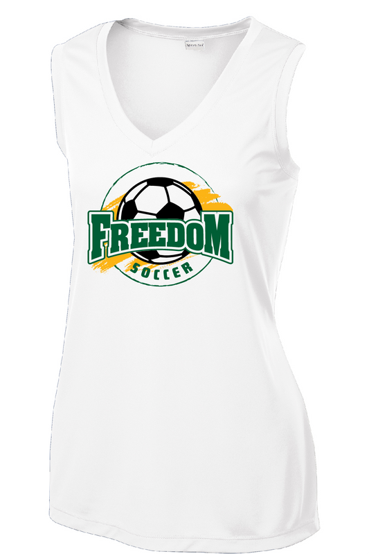 Freedom Soccer Sport-Tek® Women's Sleeveless PosiCharge® Competitor  V-Neck Tank~ 2 Colors