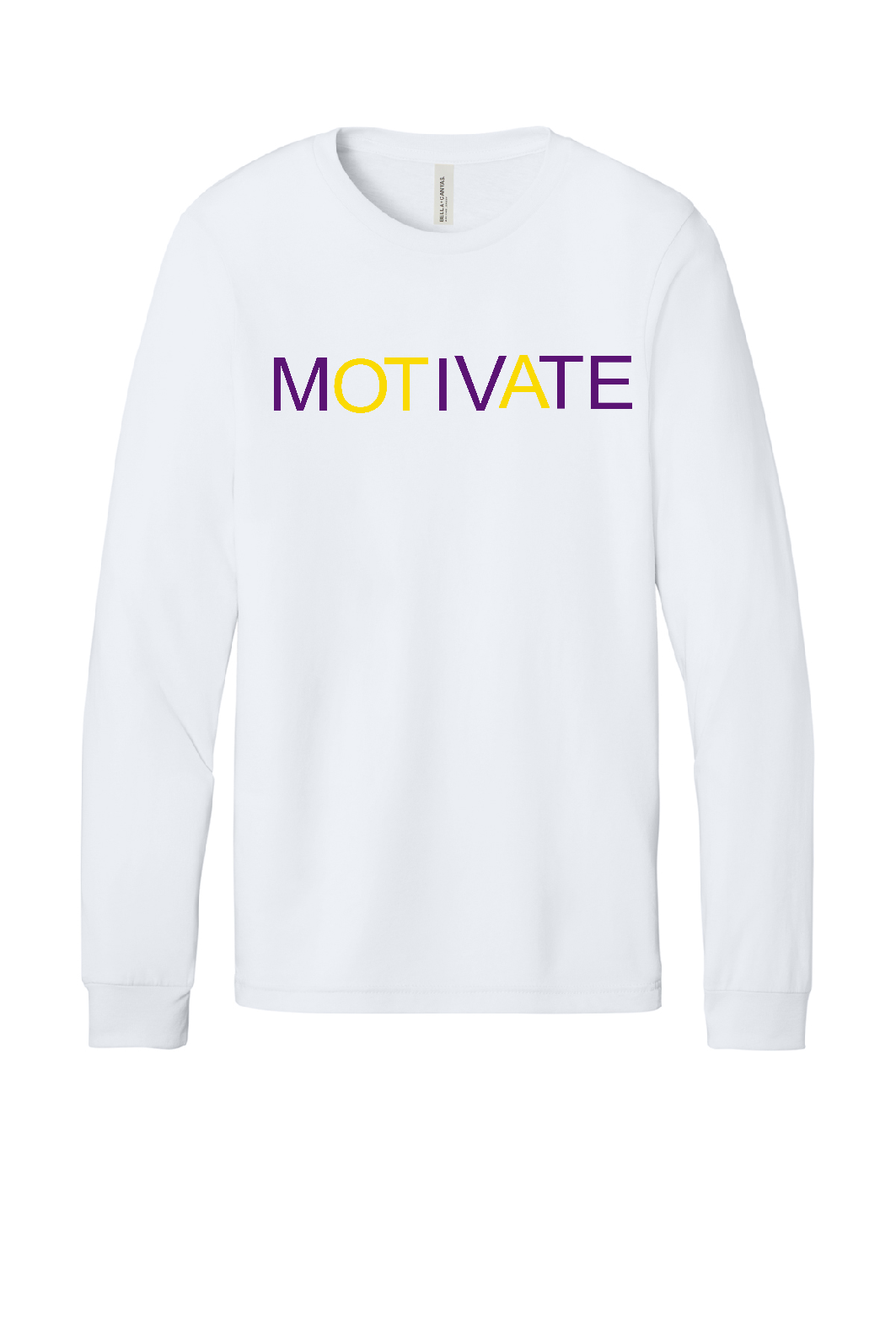 MOTIVATE Bella Canvas Long Sleeve ~ 3 Colors~ Unisex
