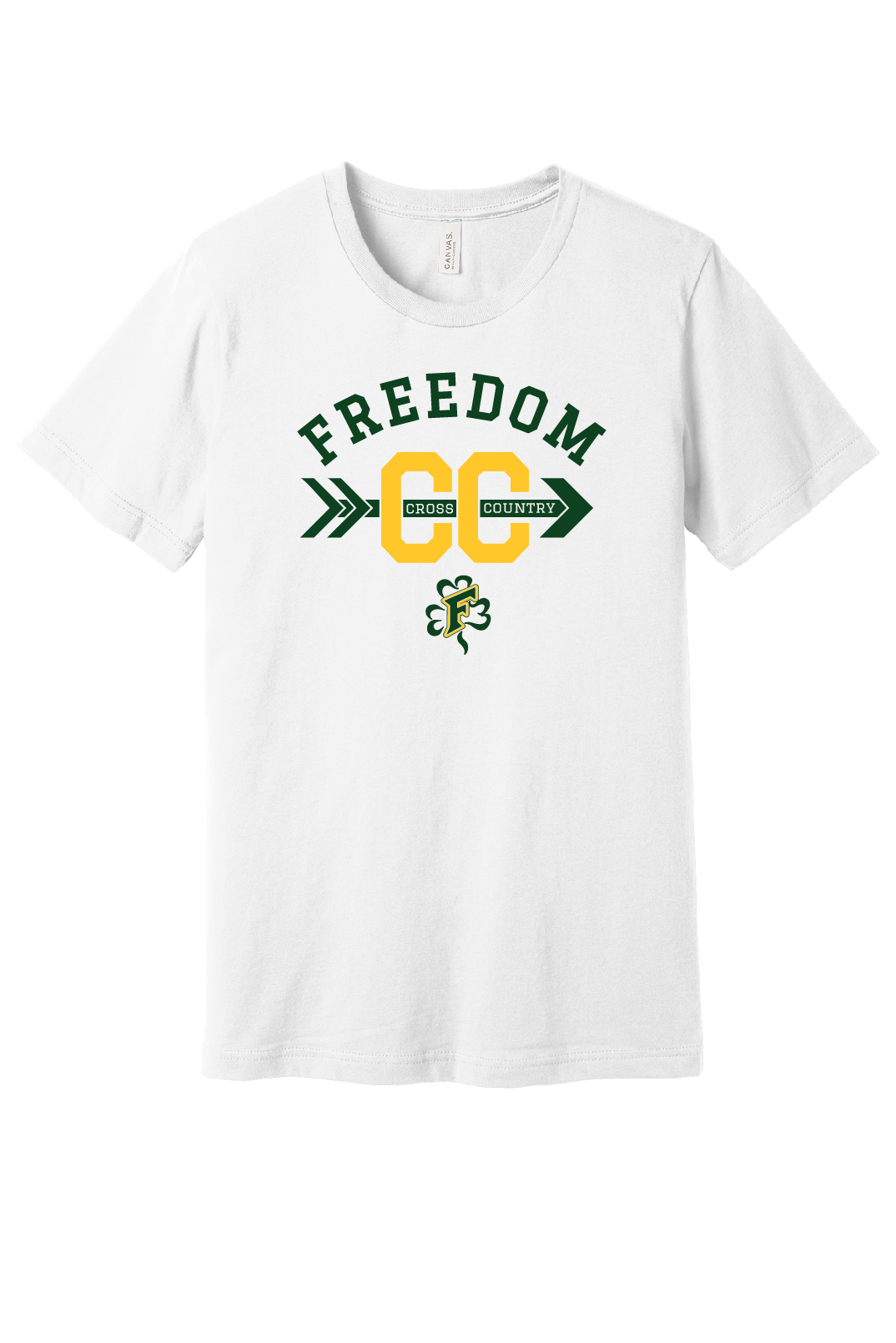 Freedom Cross Country Bella Canvas Jersey Tee~ Unisex and Youth~ 2 Colors