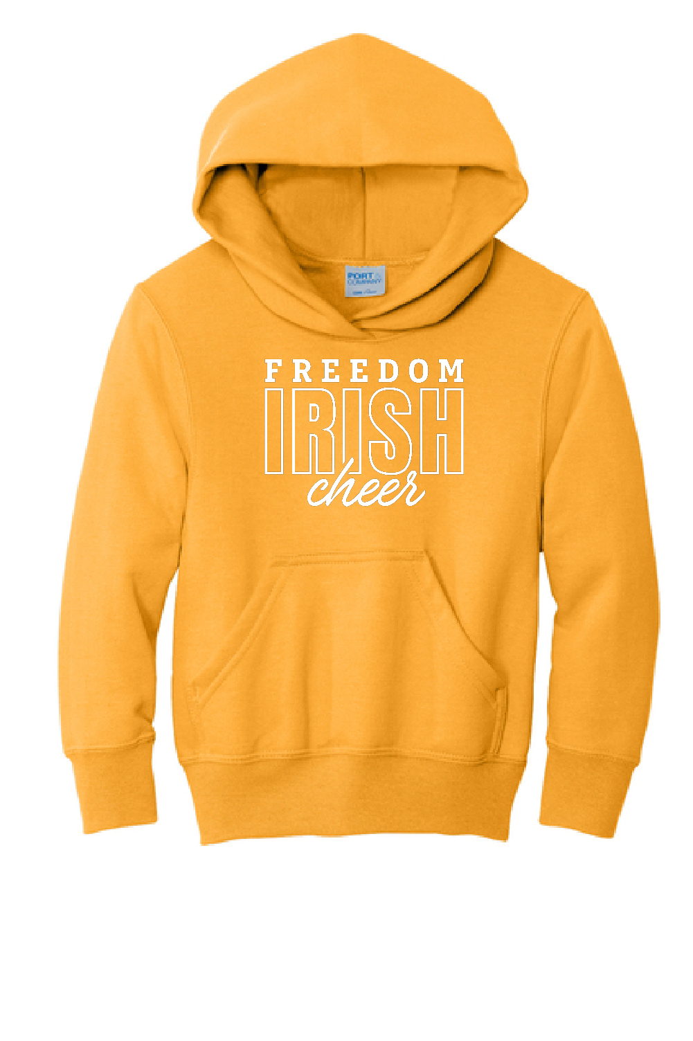 Freedom Irish Cheer YOUTH Port & Company Hoodie ~ 3 Colors