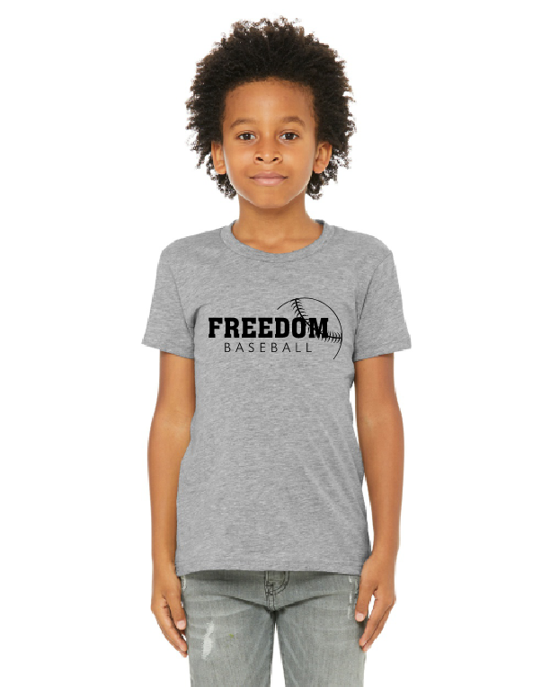 Freedom Baseball Bella Canvas Tee~Youth