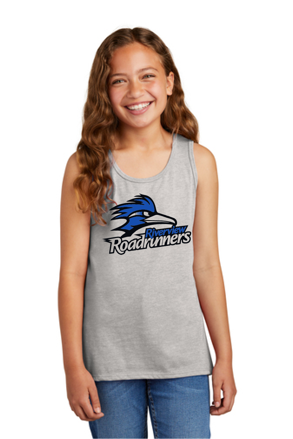 Riverview District Youth Grey Tank