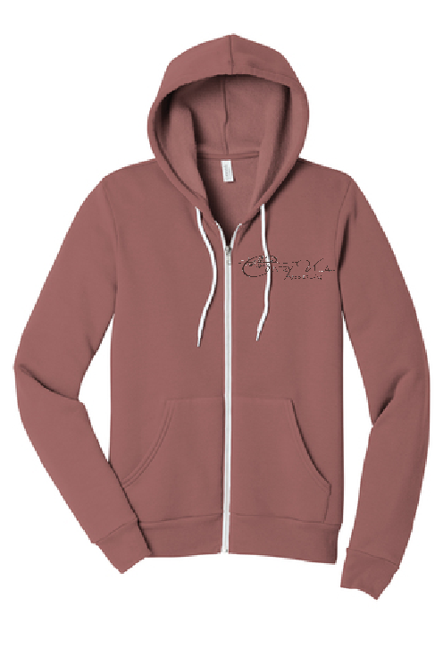 Bella Canvas Full Zip Up Hoodie ~ Unisex