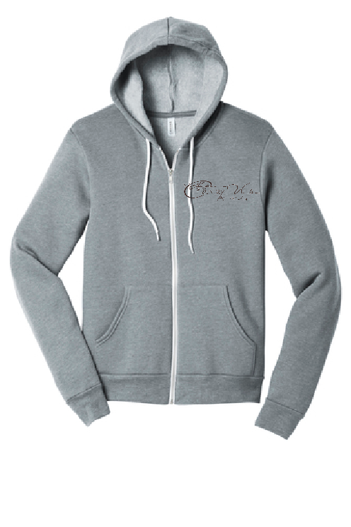 Bella Canvas Full Zip Up Hoodie ~ Unisex