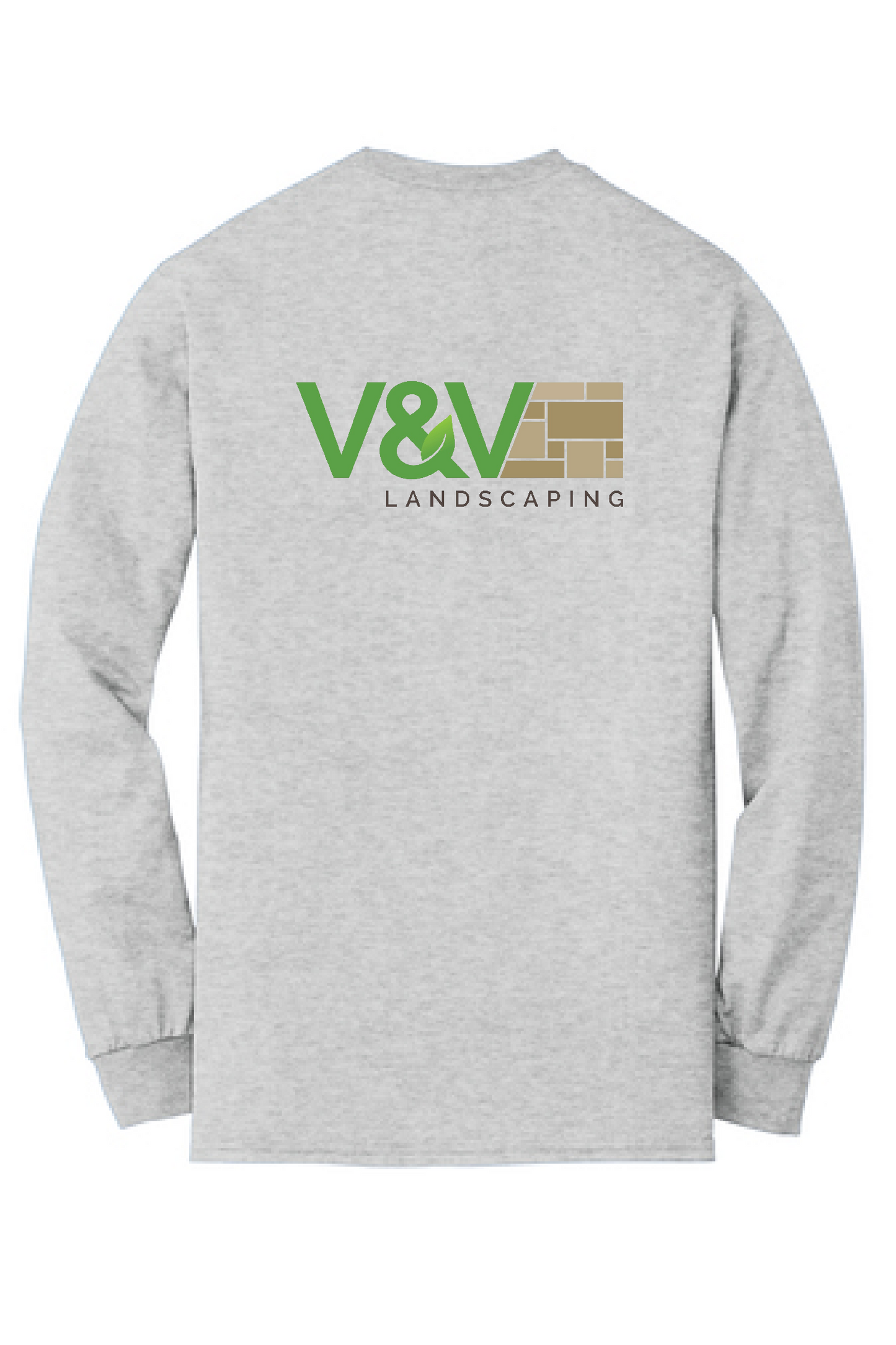 V&V Landscape Gildan Dryblend Work Long Sleeve Tee